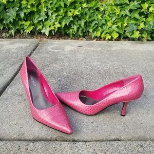 Nine West Pink Pumps Size 5